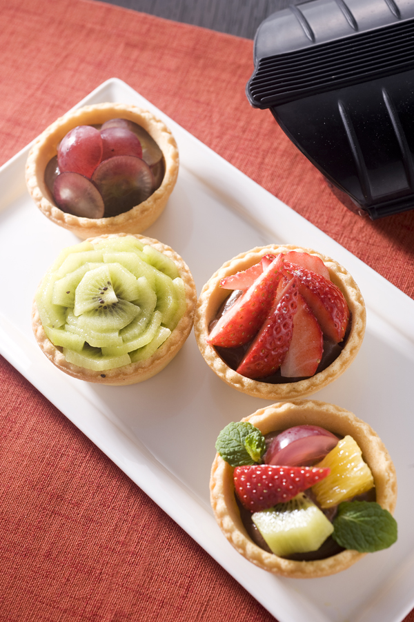 チョコのフルーツタルト